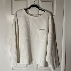 A new day TARGET like new ribbed long sleeve blouse size XXL